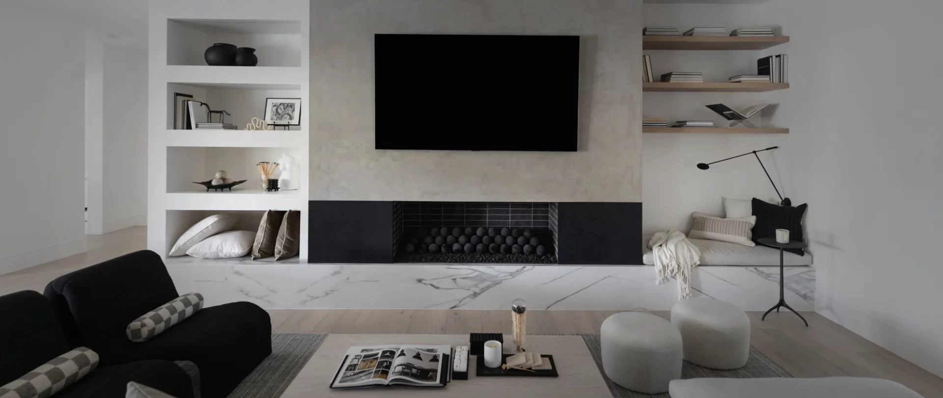 Gray Residence Living Room